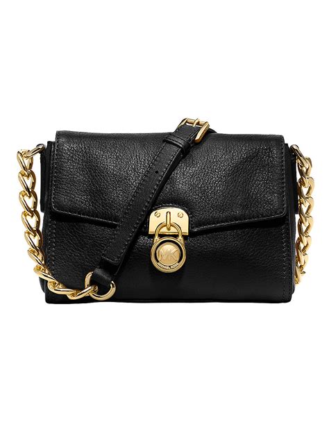 michael kors hamilton small messenger bag|michael kors hamilton studded bag.